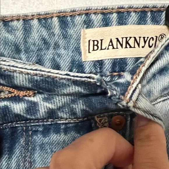 Blank NYC Blue Denim Skirt - Picture 8 of 10